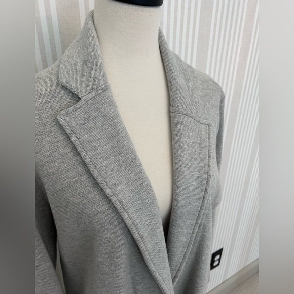 J.Crew 365 Sophie in Heather Gray Open-Front Sweater Blazer Cardigan Size Small - Picture 2 of 7